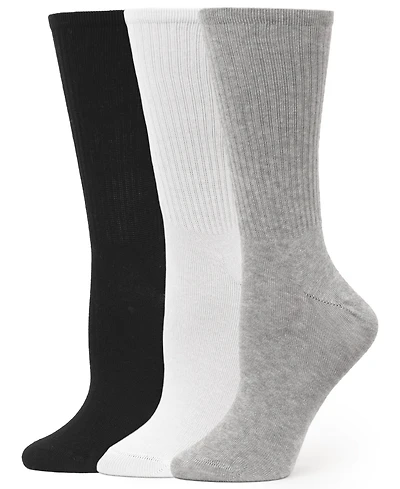 Hue Women's 3 Pack Crew Socks