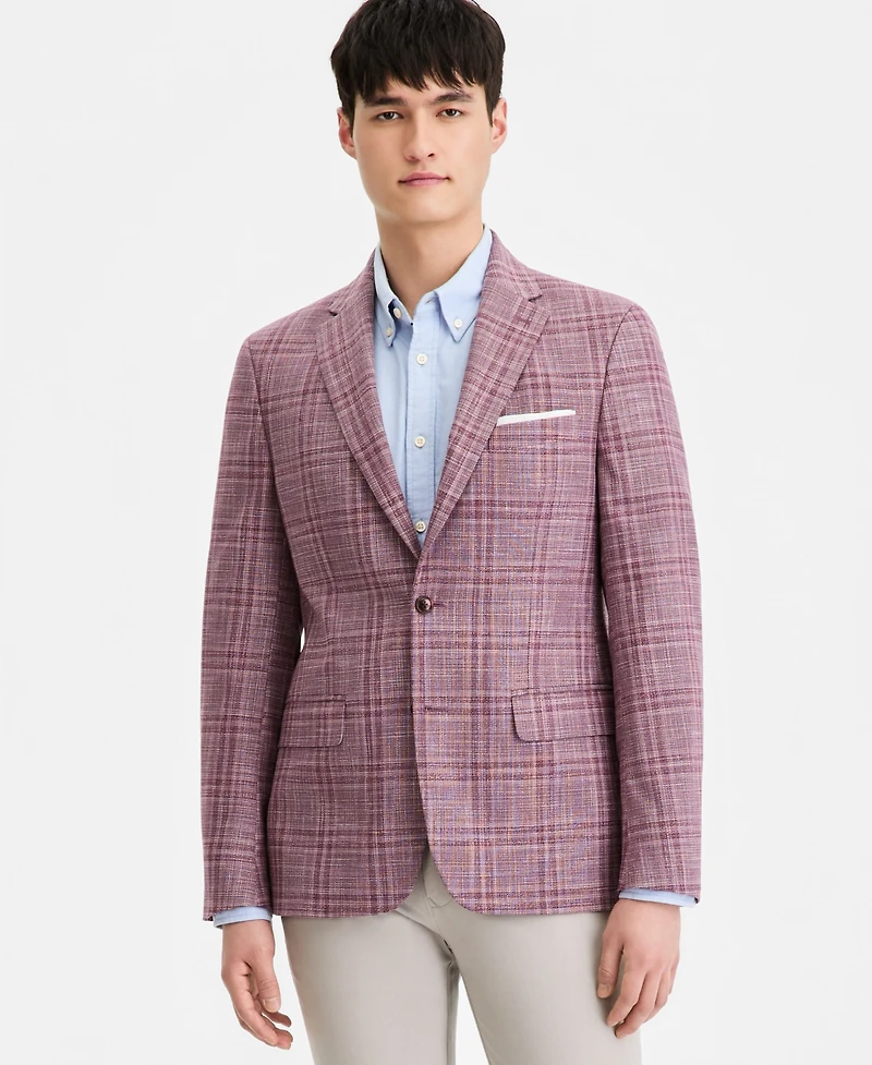 Tommy Hilfiger Men's Modern-Fit Patterned Blazer