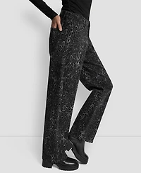 Dkny Jeans Women's Mid Rise Leopard Print