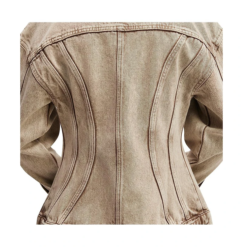 Cotton On Women's Alva Cinched Denim Jacket