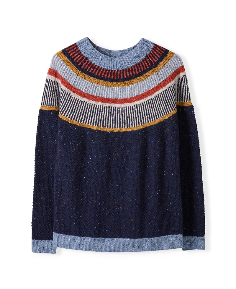 Celtic & Co. Women's Statement Donegal Crew Neck Sweater