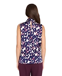 Tahari Asl Women's Tie-Neck Blouse
