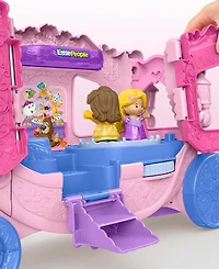 Little People Disney Princess Pull-Along Musical Carriage, 2 Figures
