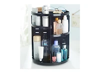 Basicwise Rotating Cosmetic Storage Tower, Makeup Organizer