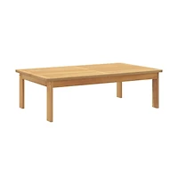 Patio Table 39.4"x23.6"x11.8" Solid Wood Acacia