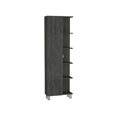 Tuhome Urano Linen Cabinet White Mdf