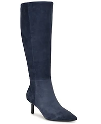 Nine West Women's Kimdee 9X9 Tall Stiletto Dress Boots