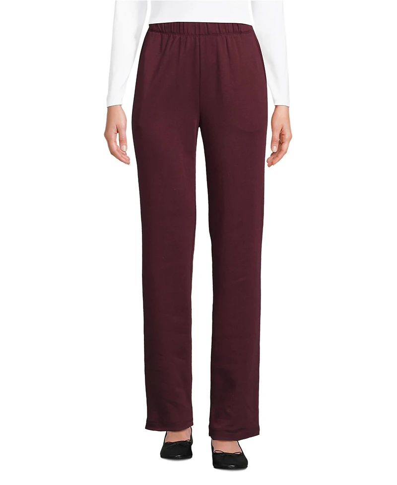 Lands' End Women's Petite Sport Knit High Rise Pants