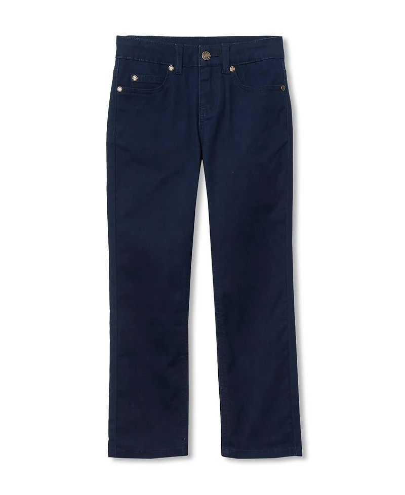 Lands' End Boys Iron Knee Twill 5 Pocket Pants