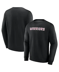 Fanatics Men's Black East Stroudsburg Warriors Short Name Pullover Sweatshirt