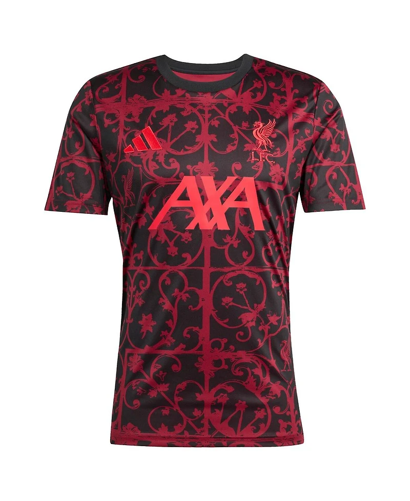Adidas Men's Black Liverpool 2025/26 Aeroready Pre-Match Jersey