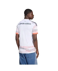 Adidas Men's White Bayern Munich 2025/26 Away Replica Jersey