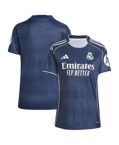 Adidas Women's Blue Real Madrid 2025/26 Away Replica Jersey