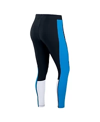 Wear by Erin Andrews Women's Black/Blue Carolina Panthers Color-Block Leggings