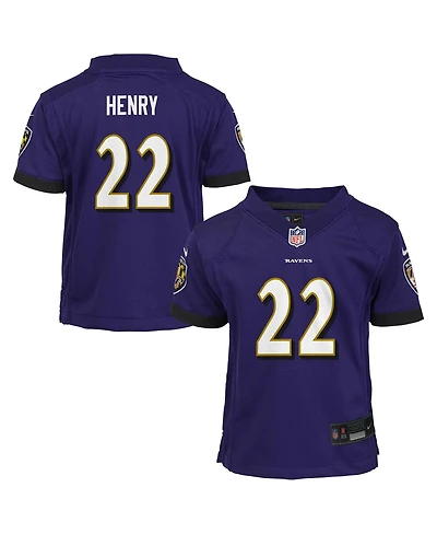 Nike Baby Boys and Girls Derrick Henry Purple Baltimore Ravens Team Player Game Jersey