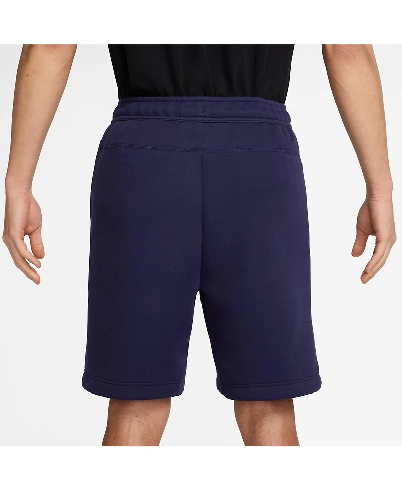 Nike Men's Purple Barcelona Tech Fleece Shorts