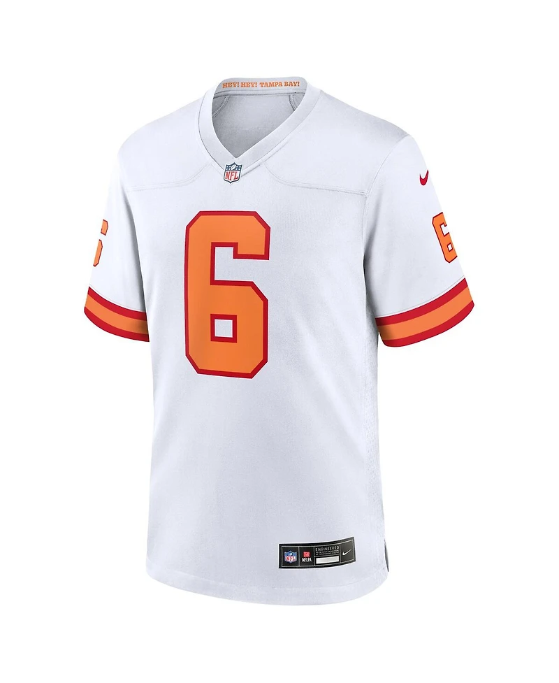 Nike Men's Baker Mayfield White '76 Tampa Bay Buccaneers Player Game Jersey