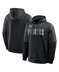Fanatics Men's Black Green Bay Packers Chip Shot Pullover Hoodie
