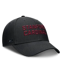 Nike Men's Black Stanford Cardinal Rise Practice Adjustable Hat