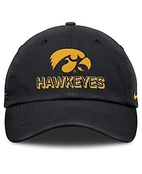 Nike Men's Black Iowa Hawkeyes 2025 On-Field Club Adjustable Hat