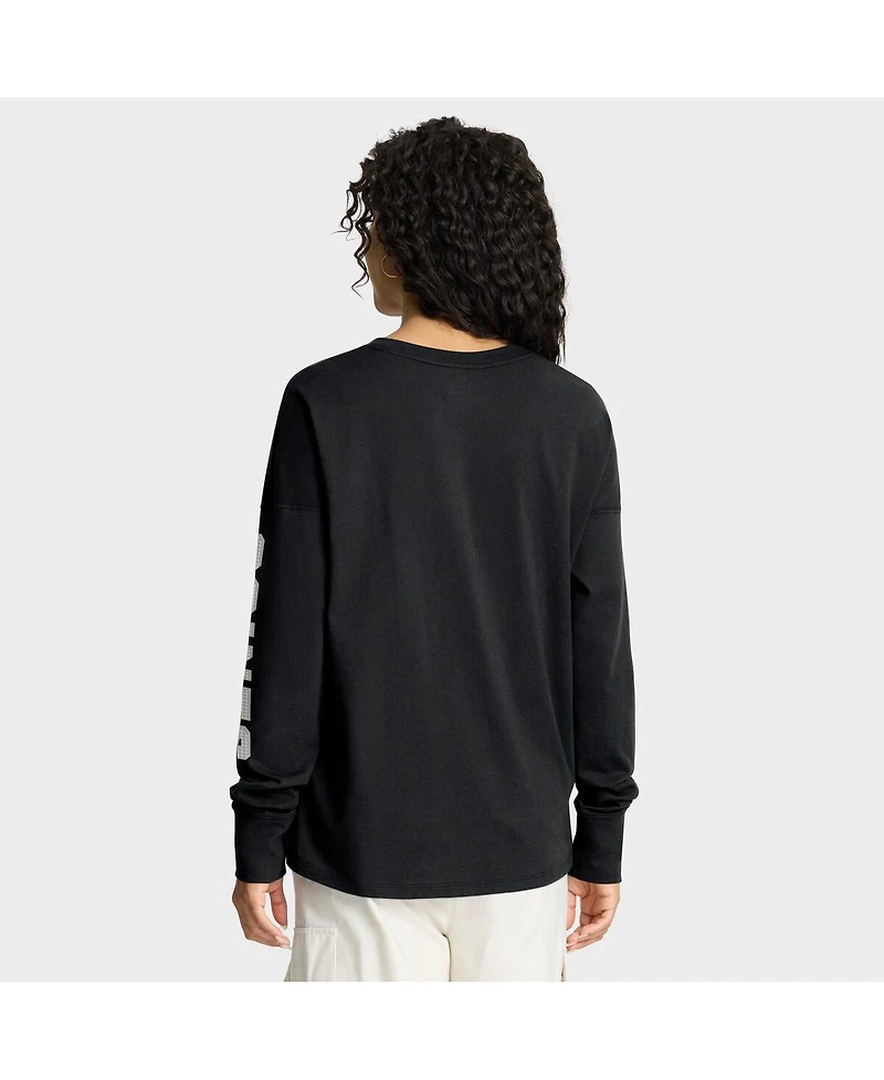 Fanatics Women's Black New Orleans Saints Hometown Legacy Long Sleeve T-Shirt