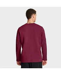 Nike Men's Garnet Florida State Seminoles 2025 Sideline Coach Performance Long Sleeve T-Shirt