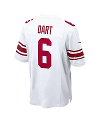 Nike Men's Jaxson Dart White New York Giants Game Jersey