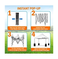 Pop Up Canopy Tent 10x10