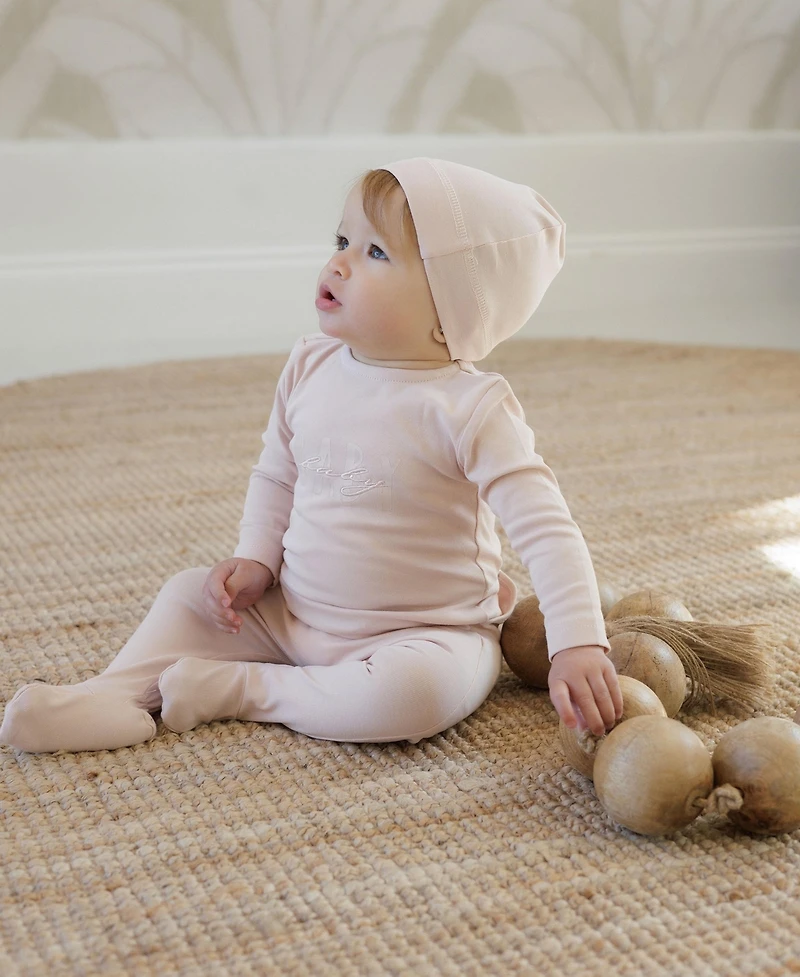 NoggiWear Baby Print Embroidered Footie