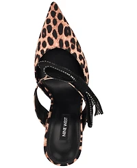 Nine West Women's Bowey Slip-On Pointy Toe Dress Pumps