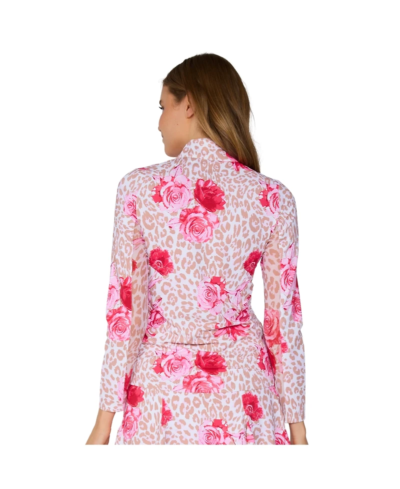 G Lifestyle Long Sleeve Mock Neck Top