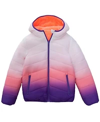 Rokka&Rolla Little and Big Girls' Reversible Fleece Jacket