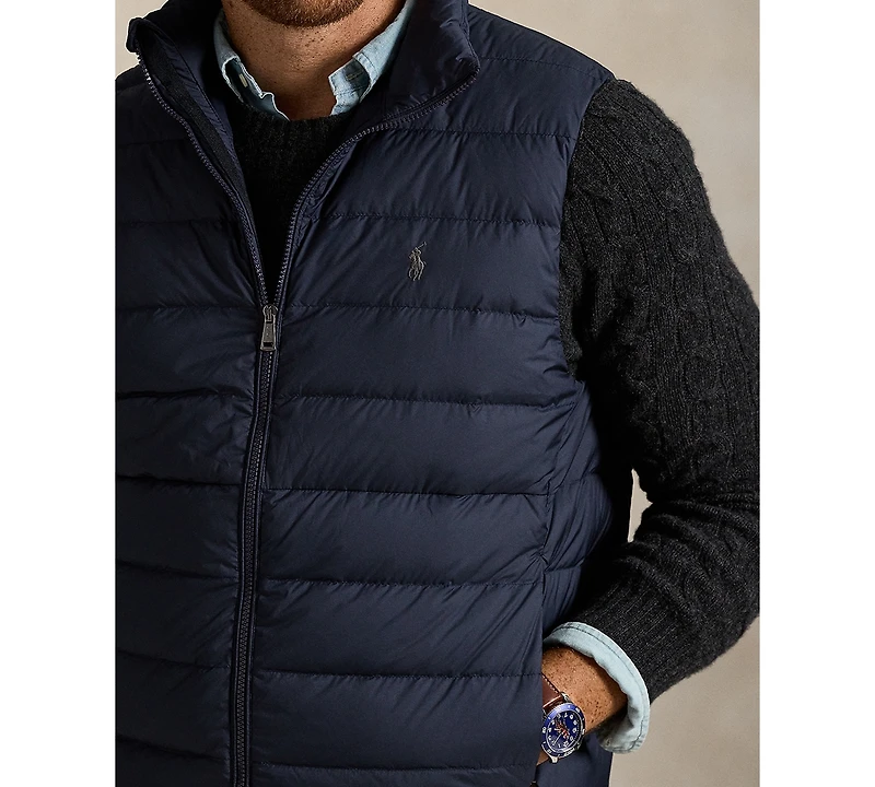 Polo Ralph Lauren Men's Big & Tall Quilted Vest Jacket