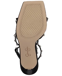 Jessica Simpson Women's Loelva Strappy Studded Dress Sandals