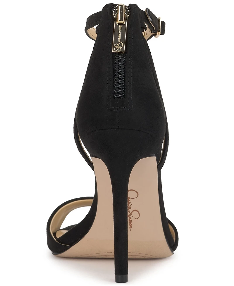Jessica Simpson Women's Jetser Embellished Chain Dress Sandals