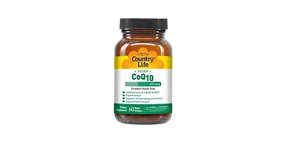 Country Life Co Q 10, 200 mg, 60 Softgels