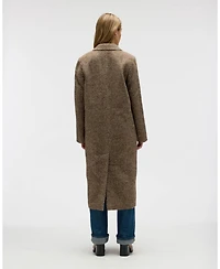 Nvlt Women's Chevron Long Coat