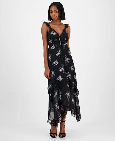 And Now This Women's Textured Slip Dress, Macy's Exclusive