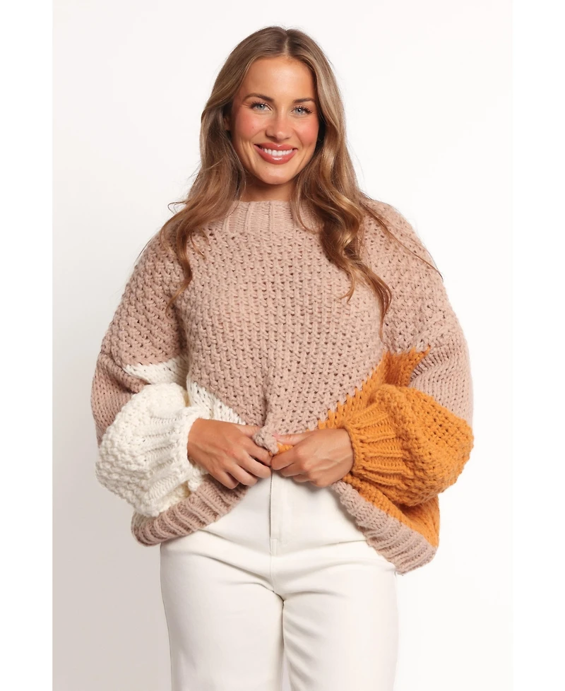 Petal and Pup Women's Koda Pattern Knit Sweater