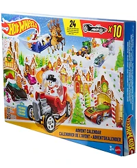 Hot Wheels 2025 Advent Calenda Toy Vehicles and Accessories