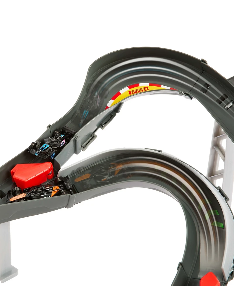 Hot Wheels Racing Formula 1 Sprint Race Circuit Track Set and cars