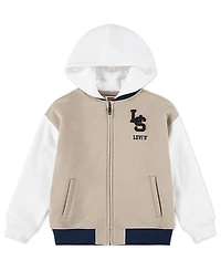 Levi's Boys 2T-4T Varsity Bomber Full Zip Jacket