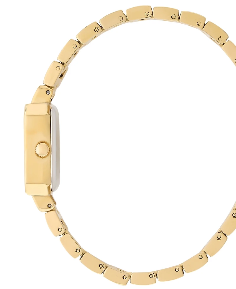 Bcbgmaxazria Women's Gold Stainless Steel Bracelet Watch, 21mm