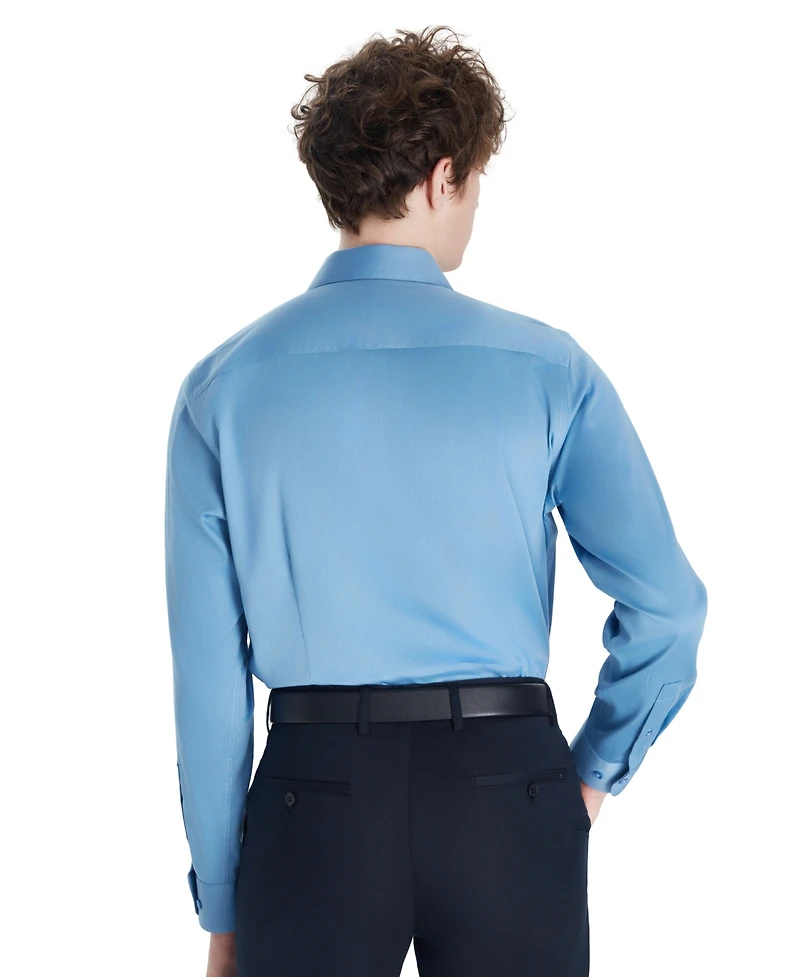 Bar Iii Men's Sateen Solid Dress Shirt, Macy's Exclusive