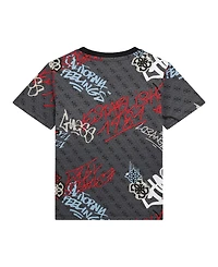 Guess Big Boys Printed Short Sleeve T-Shirt