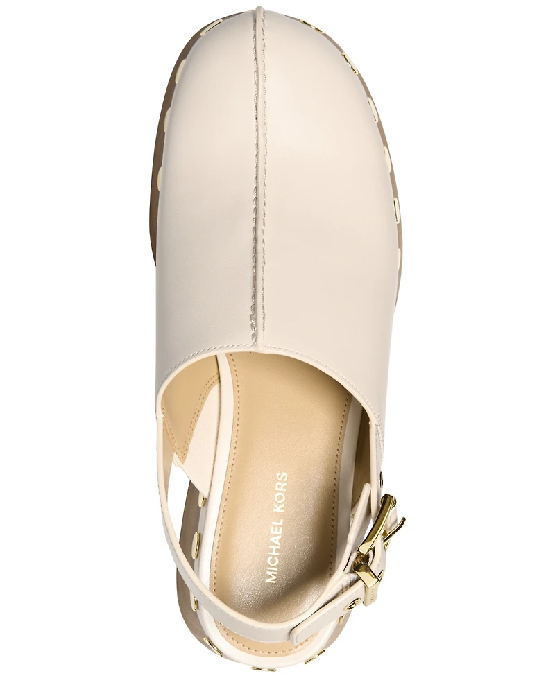 Michael Kors Women's Esra Round Toe Clogs