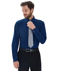 Club Room Men's Medium Gingham Dress Shirt, Macy's Exclusive