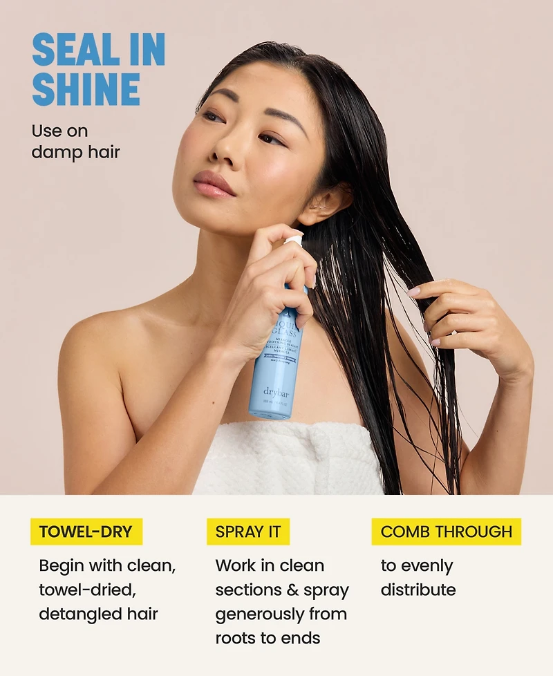 Drybar Liquid Glass Miracle Smoothing Sealant, 6.4oz