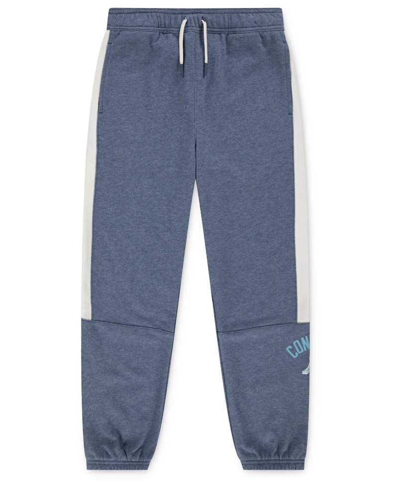 Converse Big Boys Heritage Blocked Relaxed Fit Jogger Pants
