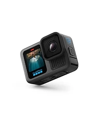 GoPro HERO13 Black Camera, Bundle with Ultra-Wide Pov Lens Mod, 64GB Memory Card and Eva Case